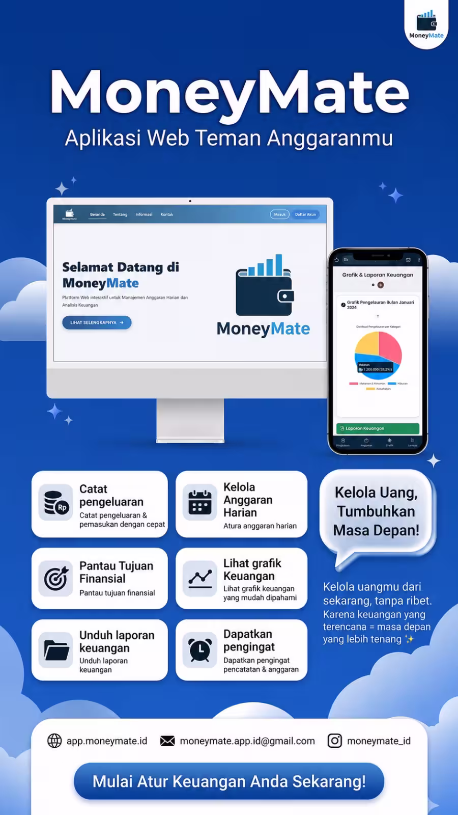 Ilustrasi Finansial Digital